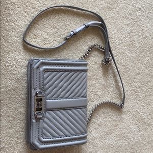 Rebecca Minkoff gray shoulder bag